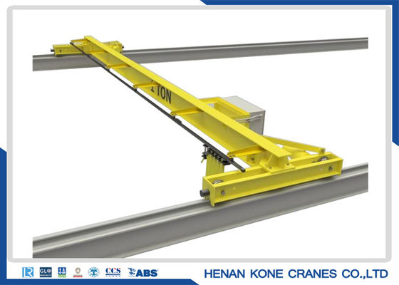 380V amarillo 20 Ton Double Girder Overhead Crane