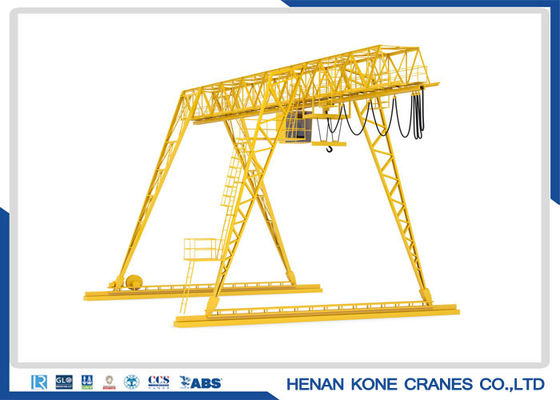 Mini 500kg pórtico móvil Crane With Electric Hoist