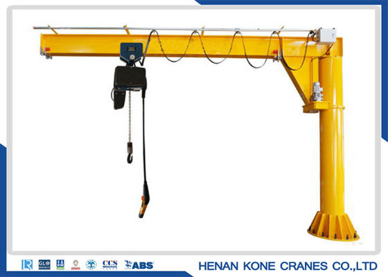 Palmo grande 5 Ton Electric Jib Crane rotación de 360 grados