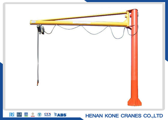 Jib Crane el 15m eléctrico al aire libre interior, 5 Ton Pillar Swivel Jib Crane