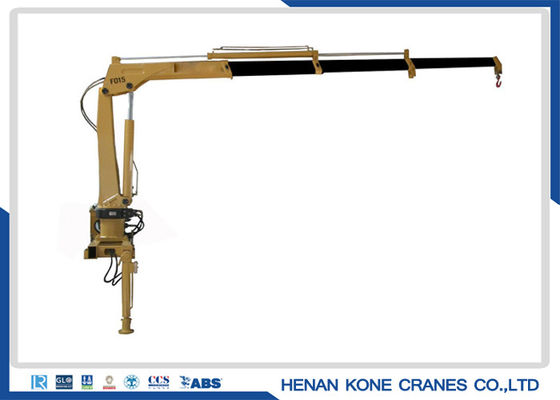 Jib Crane montado columna permanente, 3T motorizó a Jib Crane