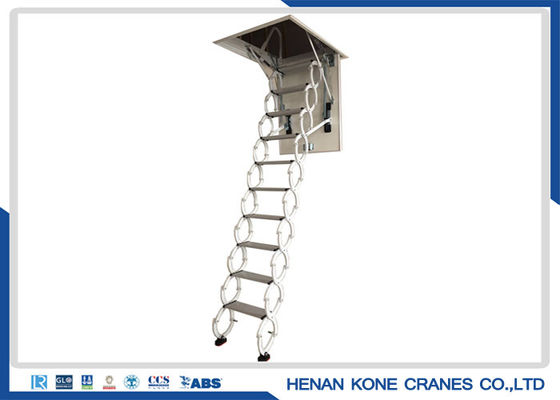 Escalera telescópica del desván del ODM de la aleación de titanio y magnesio del espesamiento